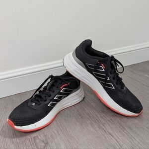 Adidas Women's Black & Pink Sneakers Size 7 GUC!